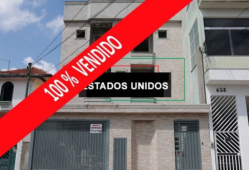 Fachada do Estados Unidos em Santo André