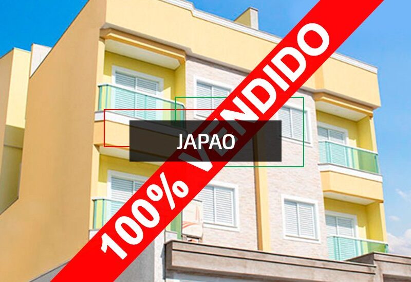 Fachada do Vincit Japão no bairro Parque das Nações, Santo André
